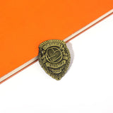 Nick Valentine Detective Agency Brooch - Fallout Cosplay Pin Badge