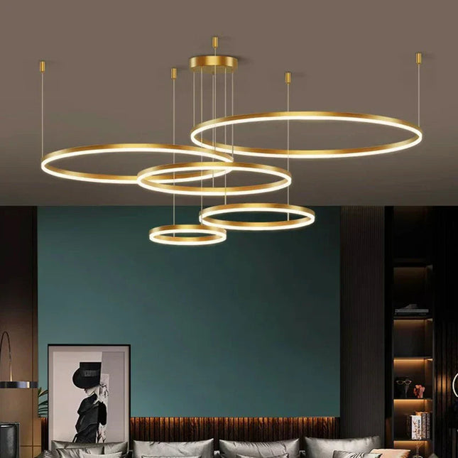 DecorBites™ LED Pendant Chandeliers for Staircase & Living Room Lighting Decorbites