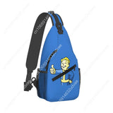 Fallout Vault-Tec Crossbody Sling Bag - Travel Chest Pack for Hiking & Gaming