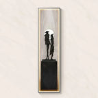 B / 40X140CM / Warm White (2700-3500K)|Black Border