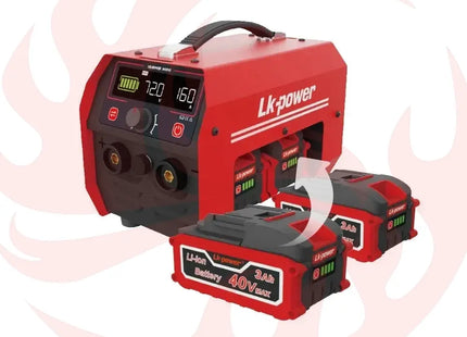 100A 240Wh Lithium Battery Powered Welder with Replaceable Battery Pack - Phoenix Fire Art Store