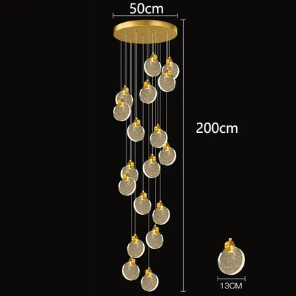 DecorBites™ LED Pendant Chandeliers for Modern Home Decor and Indoor Lighting Decorbites
