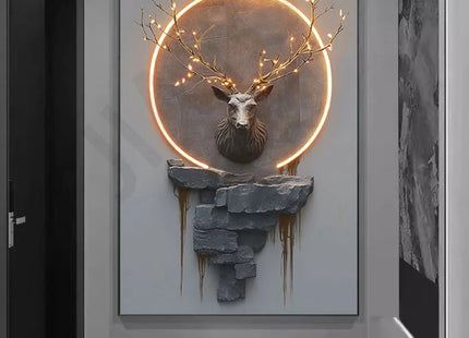 Dlight Decor Reindeer Wall Glow for Luxe Entry Spaces Dlight Decor