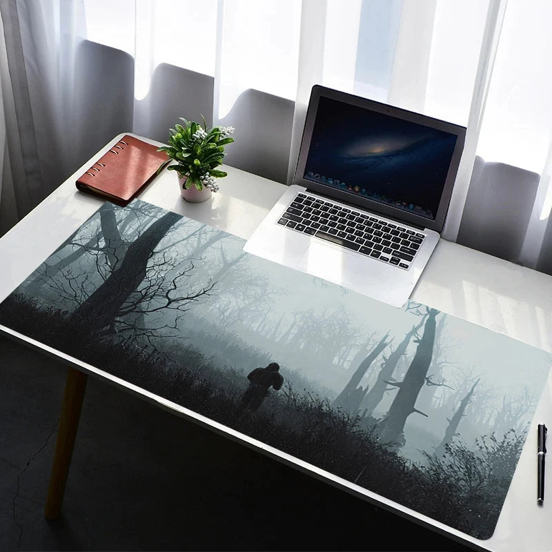 Fallout Gaming Mouse Pad - XXL 900x400mm Desk Mat | Non-Slip Wasteland Design