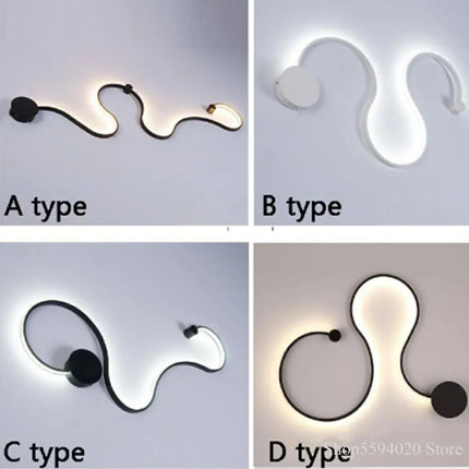 DecorBites™ LED Wall Lamp Art Design Ceiling Light for Living Room Hallway Decorbites