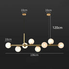 8 head white / APP with RC Dimmable