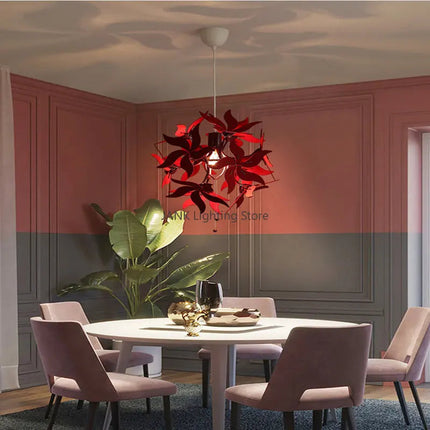 DecorBites™ Luxe Bauhinia Chandelier: Elegant LED Decor for Store, Bedroom & More Decorbites
