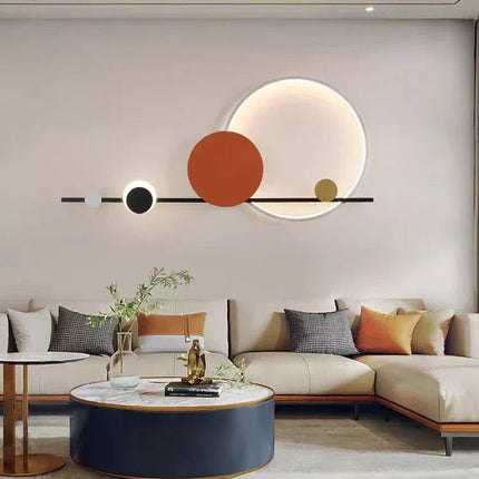 DecorBites™ Art Deco LED Wall Sconce: Modern Lighting for Hotel Restaurant Corridors Decorbites