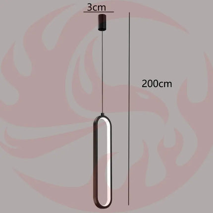 DecorBites™ LED Pendant Chandeliers for Living Room Staircase Indoor Lighting Decorbites