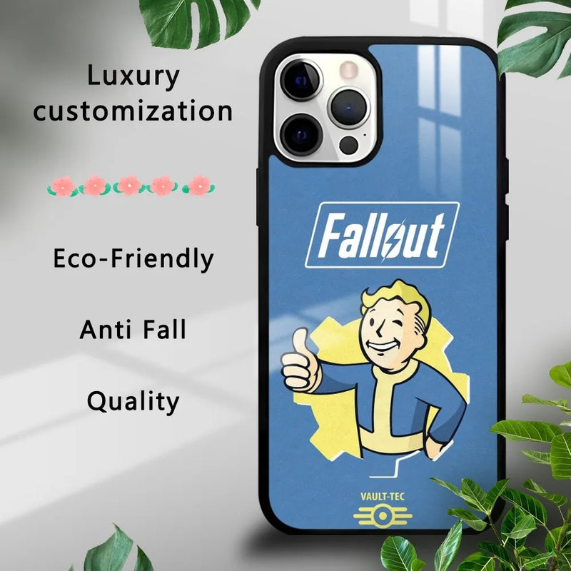Fallout S-Series 4 Game Phone Case - Vault-Tec Design for iPhone 16, 15, 14, 13, 12, 11 Pro Max Mini Plus