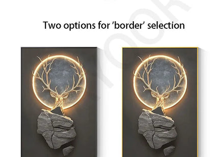 Dlight Decor Reindeer Wall Glow for Luxe Entry Spaces Dlight Decor