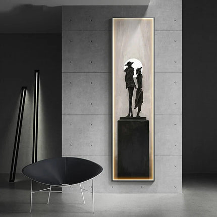 DecorBites™ Abstract Art LED Wall Lamp for Home Decor Decorbites