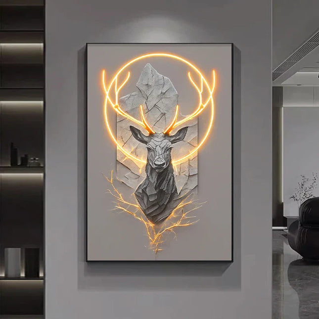 Dlight Decor Reindeer Wall Glow for Luxe Entry Spaces Dlight Decor