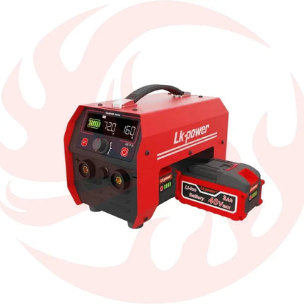 100A 240Wh Lithium Battery Powered Welder with Replaceable Battery Pack - Phoenix Fire Art Store