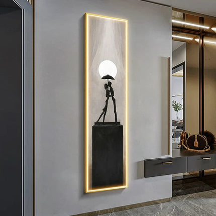 DecorBites™ Abstract Art LED Wall Lamp for Home Decor Decorbites
