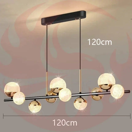 DecorBites™ LED Pendant Chandelier Light for Modern Living and Dining Room Decor Decorbites