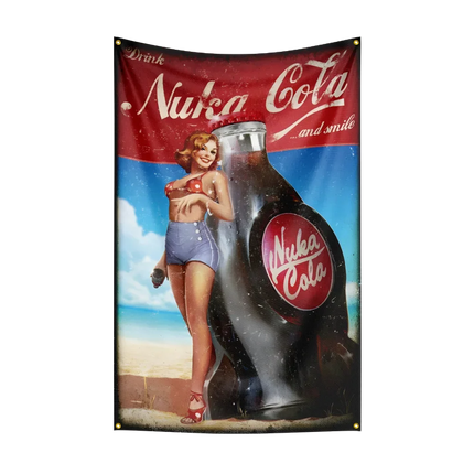 Fallout Flag 3x5ft - Vault-Tec Banner