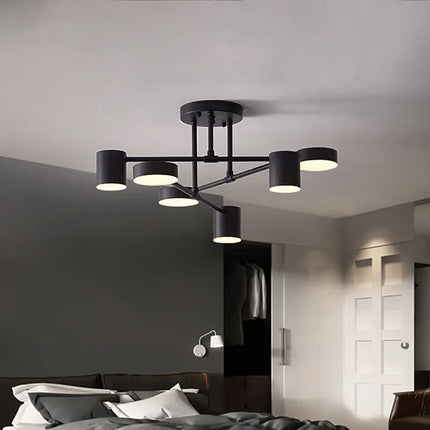 DecorBites™ LED Ceiling Chandelier: Modern Light Fixture for Living Room, Bedroom, Hall - Indoor Home Decor Decorbites