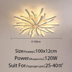White 100cm 15 Heads / RC With Dimmable