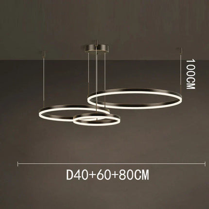 DecorBites™ LED Pendant Chandeliers for Staircase & Living Room Lighting Decorbites