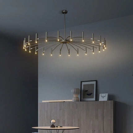 DecorBites™ LED Ceiling Chandelier: Minimalist Nordic Home Lighting for Living Room, Bedroom, Dining Area Decorbites