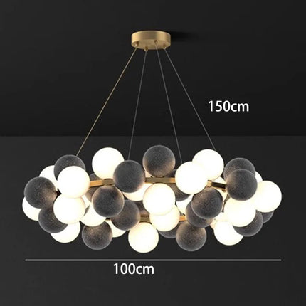 DecorBites™ LED Pendant Chandeliers for Modern Home Decor, Indoor Living Room Dining Room Lighting Decorbites