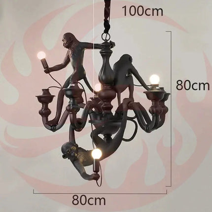 DecorBites™ LED Pendant Chandeliers for Home Decor, Modern Indoor Hanging Light Lamps Decorbites