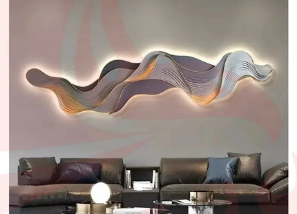 Mountain LED Wall Art - Illuminate Your Adventure - Phoenix Fire Art Store