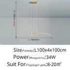 A Gold 100cm / Remote Dimming