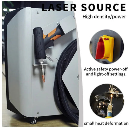 800-1500W 3-in-1 Fiber Laser Welding Machine - Air Cooled - Phoenix Fire Art Store