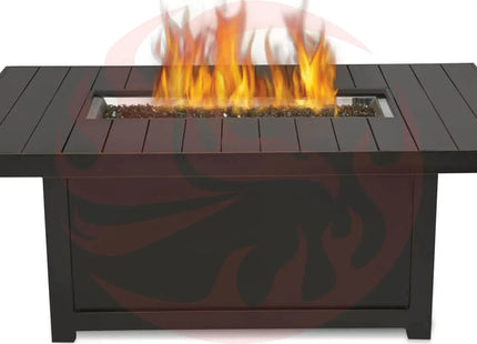 Patio Elegance Fire Table – St. Tropez Rectangle Patioflame Table - Phoenix Fire Art Store