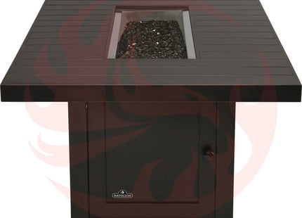 Patio Elegance Fire Table – St. Tropez Rectangle Patioflame Table - Phoenix Fire Art Store
