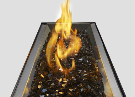 Patio Elegance St. Tropez Fire Table – Square Patioflame Table - Phoenix Fire Art Store