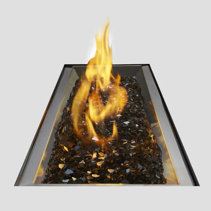 Patio Elegance St. Tropez Fire Table – Square Patioflame Table - Phoenix Fire Art Store