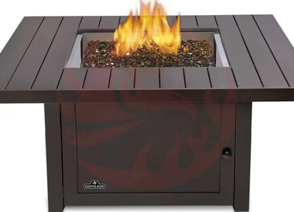 Patio Elegance St. Tropez Fire Table – Square Patioflame Table - Phoenix Fire Art Store