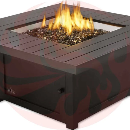 Patio Elegance St. Tropez Fire Table – Square Patioflame Table - Phoenix Fire Art Store