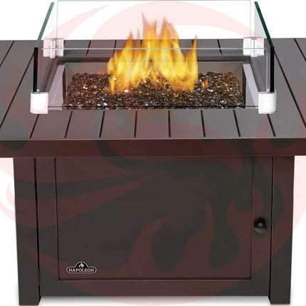 Patio Elegance St. Tropez Fire Table – Square Patioflame Table - Phoenix Fire Art Store