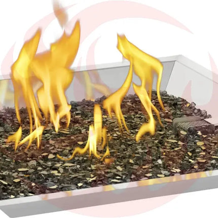 Patio Elegance St. Tropez Fire Table – Square Patioflame Table - Phoenix Fire Art Store