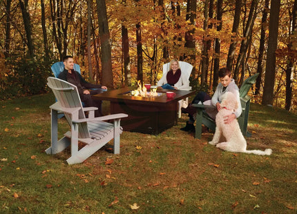 Patio Elegance St. Tropez Fire Table – Square Patioflame Table - Phoenix Fire Art Store