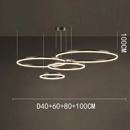 DecorBites™ LED Pendant Chandeliers for Staircase & Living Room Lighting Decorbites