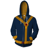 Fallout Vault 111 & 33 Cosplay Hoodie - Authentic 3D Print Zip Up Jacket Costume
