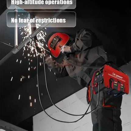 100A 240Wh Lithium Battery Powered Welder with Replaceable Battery Pack - Phoenix Fire Art Store
