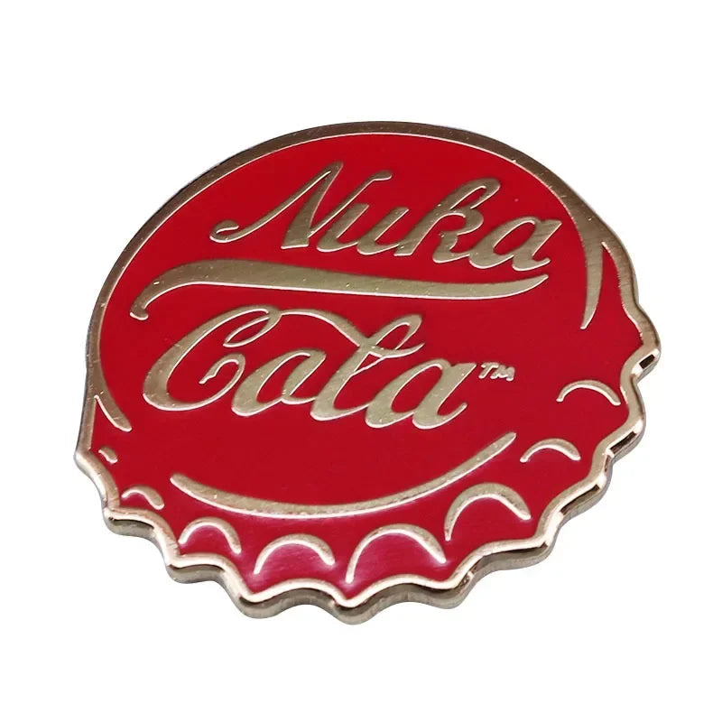 Fallout Brooch Pin - Vault-Tec Enamel Badge for Cosplay & Collectors