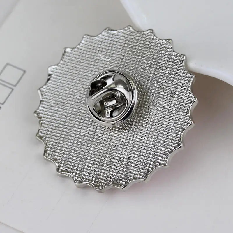 Fallout Nuka Cola Bottle Cap Pin - Authentic Vault-Tec Enamel Badge