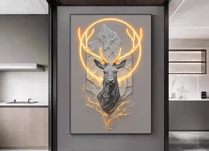 Dlight Decor Reindeer Wall Glow for Luxe Entry Spaces Dlight Decor