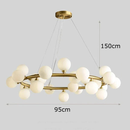 DecorBites™ LED Pendant Chandeliers for Modern Living and Dining Room Lighting Decorbites