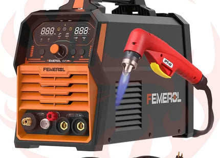 FEMEROL 2-in-1 Plasma Cutter 60A & Stick Welder 200A - 110/220V Dual Voltage IGBT Machine - Phoenix Fire Art Store