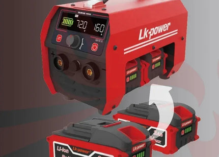 100A 240Wh Lithium Battery Powered Welder with Replaceable Battery Pack - Phoenix Fire Art Store