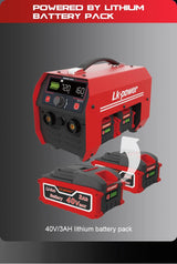 100A 240Wh Lithium Battery Powered Welder with Replaceable Battery Pack