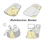 Fallout Vault Boy Plush Blanket - Oversized 200x300cm Ultra-Soft Winter Throw